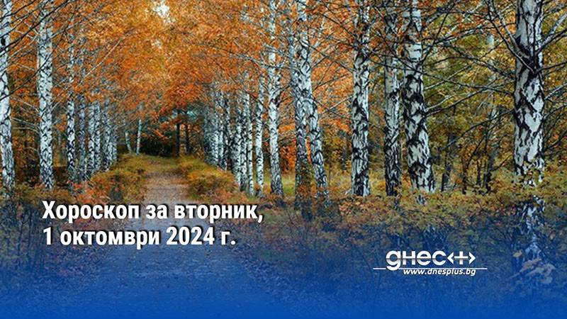 Хороскоп за вторник, 1 октомври 2024 г.