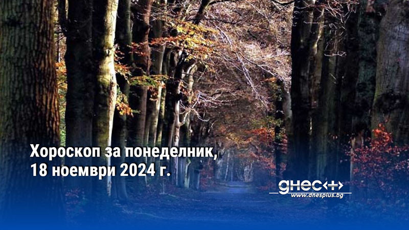 Хороскоп за понеделник, 18 ноември 2024 г.