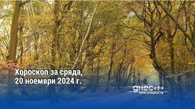 Хороскоп за сряда, 20 ноември 2024 г.