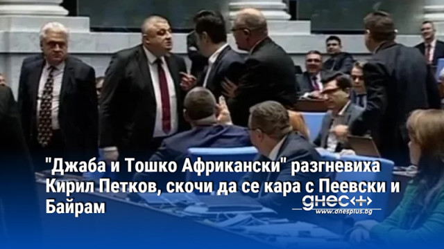 "Джаба и Тошко Африкански" разгневиха Кирил Петков, скочи да се кара с Пеевски и Байрам