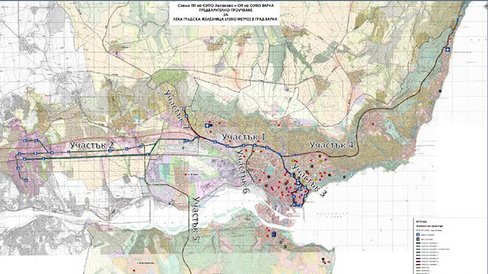 Представят проекта за леко метро пред варненци